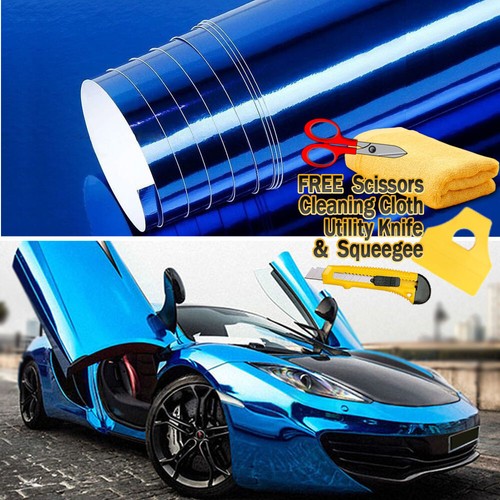 240 x60 blue - blue, chrome