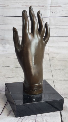 Sculpture bronze main femme - bronze,
