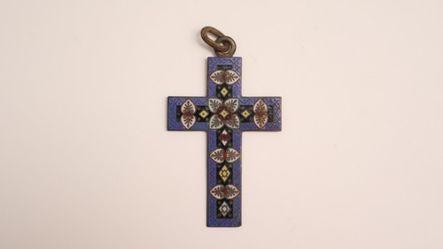 Ancien pendentif croix - ancien,