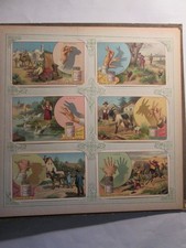 CHROMOS LIEBIG - serie 352 complete  1892 ombres de la main