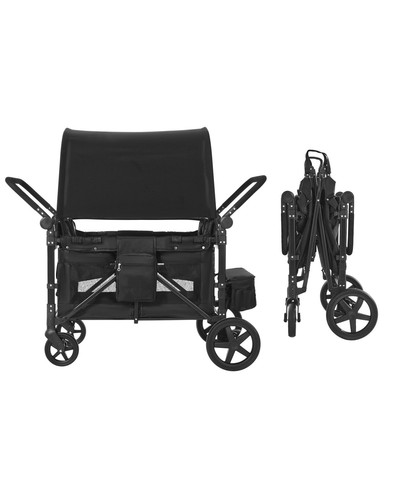 Poussette chariot enfants - poussette, 4