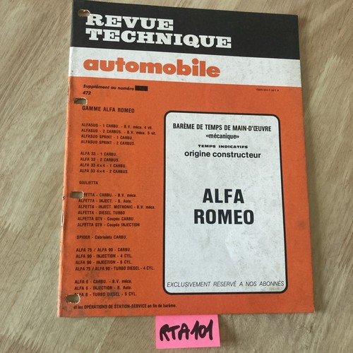Alfa roméo temps - alfa, main