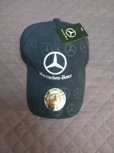 Casquette mercedes bleue - mercedes, bleue-