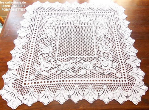 Nappe surnappe crochet - nappe,