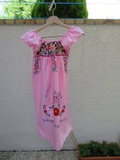 ROBE MEXICAINE 100% COTON DE