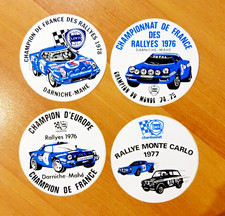 AUTOCOLLANT LANCIA STRATOS A112 Chardonnet RALLYE sticker 1978 DARNICHE adesivo