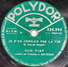 Edith Piaf : Je n'en connais