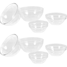  8pcs bol d'huile essentielle acrylique pour salon de beauté bol en plastique