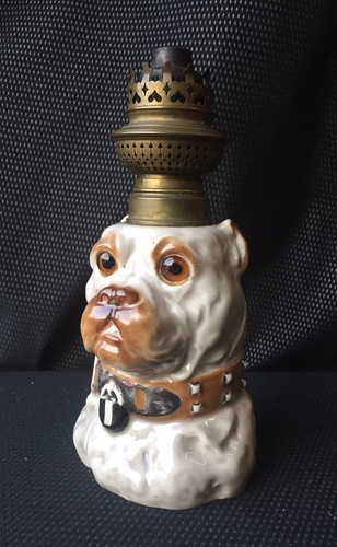 Lampe pétrole barbotine - lampe, À