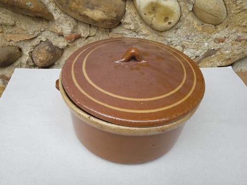Ancienne cocotte plat four - cocotte, au