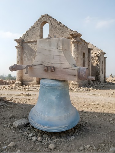 Grosse cloche chapelle ou - cloche, de