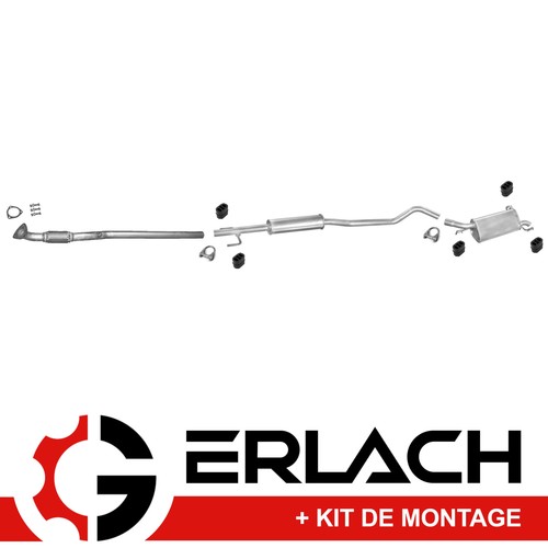 Echappement silencieux pour