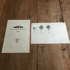 papier ancien horloger