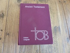 LA BIBLE TOB ANCIEN  TESTAMENT