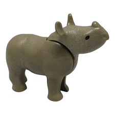sympa bébé rhinocéros   Playmobil ( animaux , savane  , zoo  ) 2093