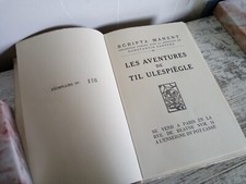 ENSEIGNE du POT CASSÉ-LES AVENTURES DE TYL ULESPIEGEL--1929-ILLUSTRÉ-EX N°