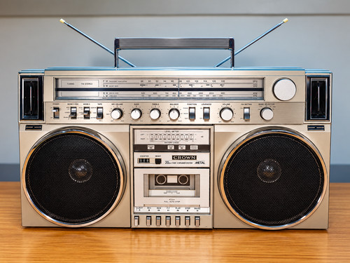 Crown csc 970l vintage - crown, boombox