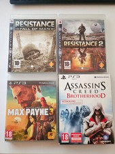 Lot Assassin's Creed Brotherhood / Max Payne 3 / Resistance / Resistance 2 | PS3