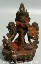 3.8" Vieux Tibet Bronze