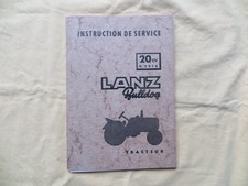 Tracteur lanz bulldog - bulldog,