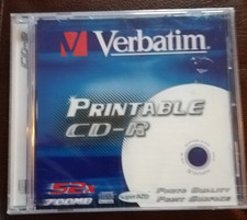 CD VIERGE VERBATIM PRINTABLE