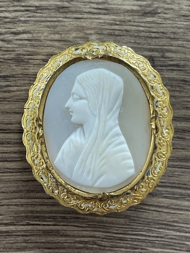 Ancienne broche camée - , en