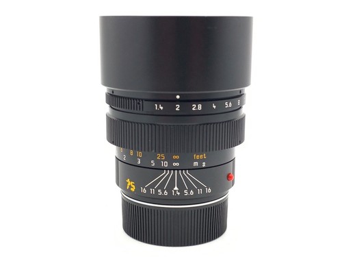 Objectif leica summilux 75mm - objectif,