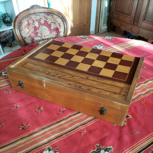 Coffret jeu dame de - jeu,
