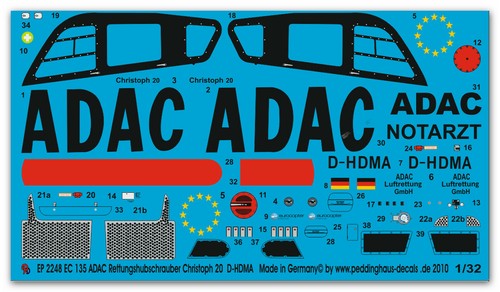 Peddinghaus decals 2248 - 1/32,