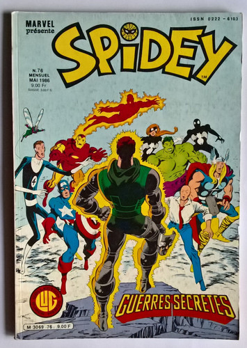 Spidey marvel lug - n°, 76