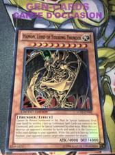 CARTE Yu Gi Oh HAMON, SEIGNEUR DU TONNERRE FRACASSANT LC02-EN002 ANGL