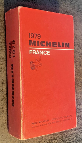 Guide michelin rouge - michelin, 1979