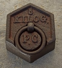 ancien poids 5 kg Hexagonale