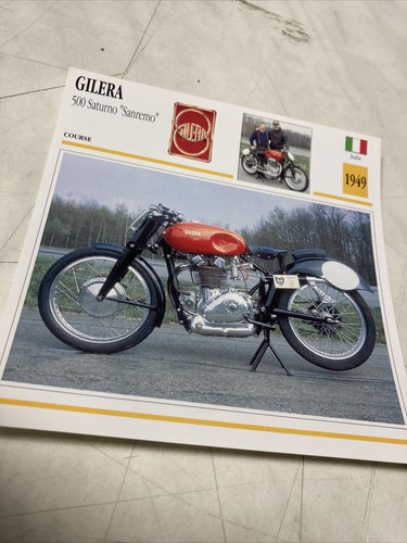 Gilera 500 saturno - gilera, sanremo