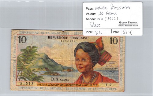 Billet antilles françaises - franÇaises,