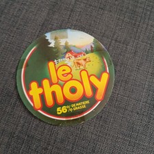 Étiquette de fromage Le Tholy