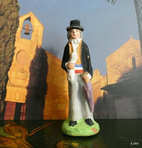 Santon terre cuite monsieur - cuite,