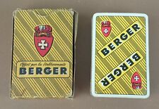 Jeu de cartes pub BERGER