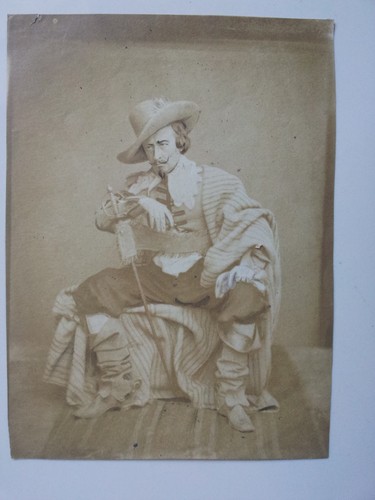 Originale photo c1860 acteur - photo,