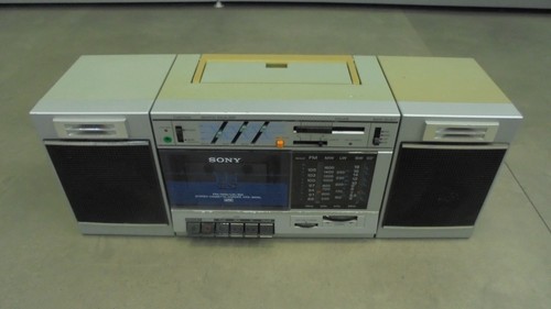 Boombox stereo sony model - sony,
