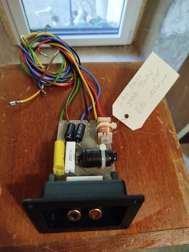 Bornier filtre 3 voies - 1,
