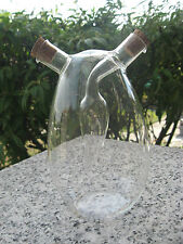 HUILE & VINAIGRE VERRE  Transparent 12,5 cm haut