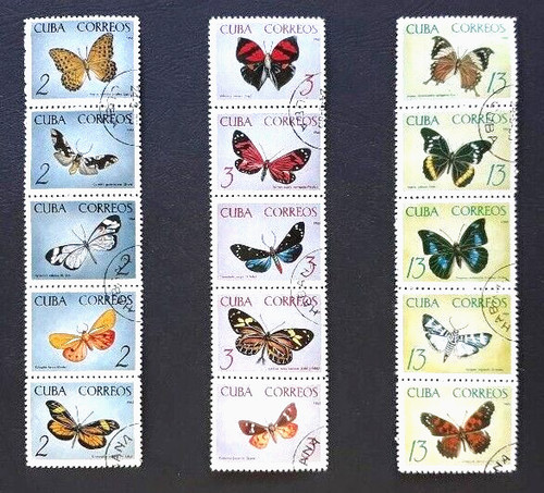 1cuba blocs 15 - 15, timbres