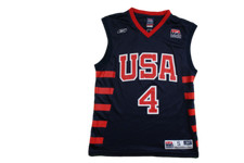 Maillot basket vintage USA