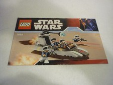 Lego Star Wars 7668 NOTICE