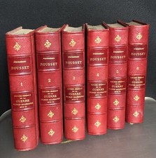 Commandant Rousset - Histoire de la guerre franco-allemande 1870-71 - 6 volumes