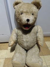 Ancien jouet ours bouche