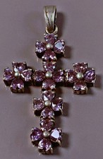 21Grs  grand pendentif croix