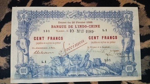 Billet 100 francs banque - 100, de