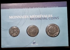 Coffret Monnaies Médiévales